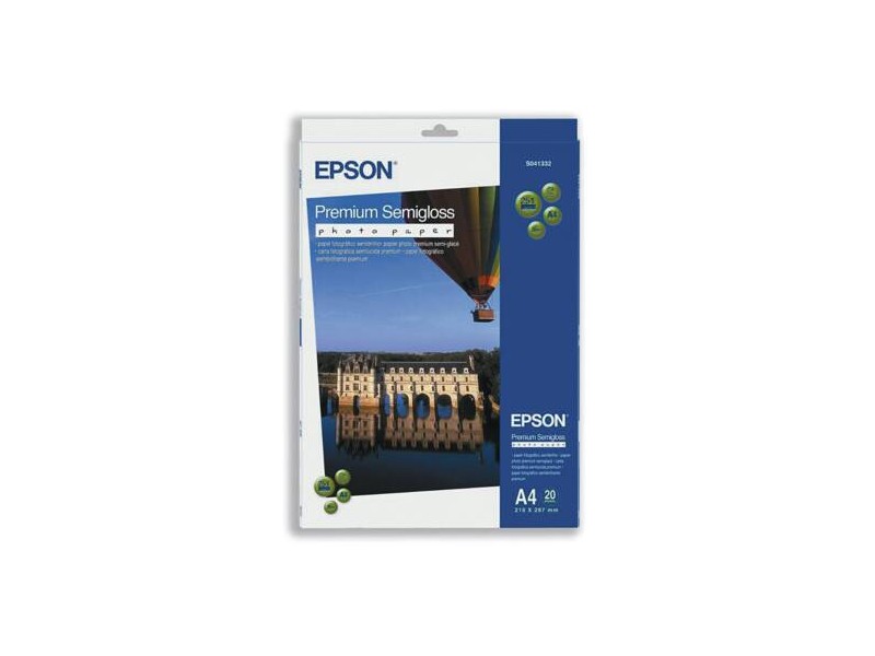 Premium Semigloss Photo Paper. A4 (20 Sheet).